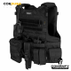 COMBO Nº3 CAPA DE COLETE PREDADOR G5 III-A CORDURA® 1000D RAIO - PRETO COMBO Nº3 CAPA DE COLETE PREDADOR G5 III-A CORDURA® 1000D RAIO - PRETO