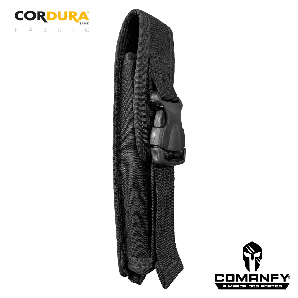 PORTA CARREGADOR C/ FECHO CTT-SMT EM CORDURA® 1000D - PRETO PORTA CARREGADOR C/ FECHO CTT-SMT EM CORDURA® 1000D - PRETO