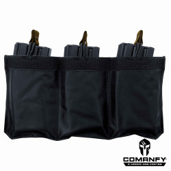 PORTA CARREGADOR FZ 5.56 TRIPLO CANGURU - FITA DETALHE COYOTE PORTA CARREGADOR FZ 5.56 TRIPLO CANGURU - FITA DETALHE COYOTE