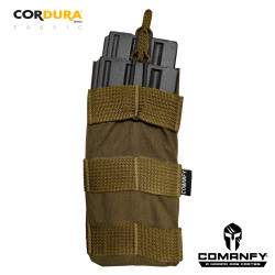 PORTA CARREGADOR FZ 5.56 ELÁSTICO EM CORDURA® 1000D - COYOTE PORTA CARREGADOR FZ 5.56 ELÁSTICO EM CORDURA® 1000D - COYOTE