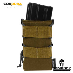 PORTA CARREGADOR FAST MAG 5.56 / 7.62 EM CORDURA® 1000D - COYOTE PORTA CARREGADOR FAST MAG 5.56 / 7.62 EM CORDURA® 1000D - COYOTE