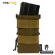 PORTA CARREGADOR FAST MAG 5.56 / 7.62 EM CORDURA® 1000D - COYOTE