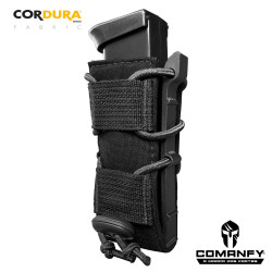 PORTA CARREGADOR FAST PISTOL EM CORDURA® 1000D - PRETO PORTA CARREGADOR FAST PISTOL EM CORDURA® 1000D - PRETO