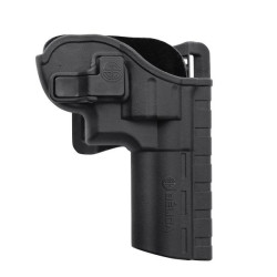 COLDRE REVÓLVER 8T I PASSADOR BÉLICA - PRETO  COLDRE REVÓLVER 8T I PASSADOR BÉLICA - PRETO