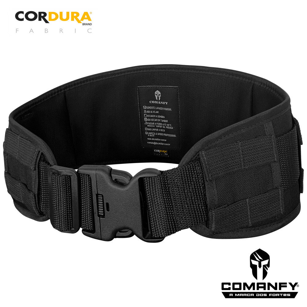 CINTO MODULAR COMANFY EM CORDURA® 1000D - PRETO CINTO MODULAR COMANFY EM CORDURA® 1000D - PRETO