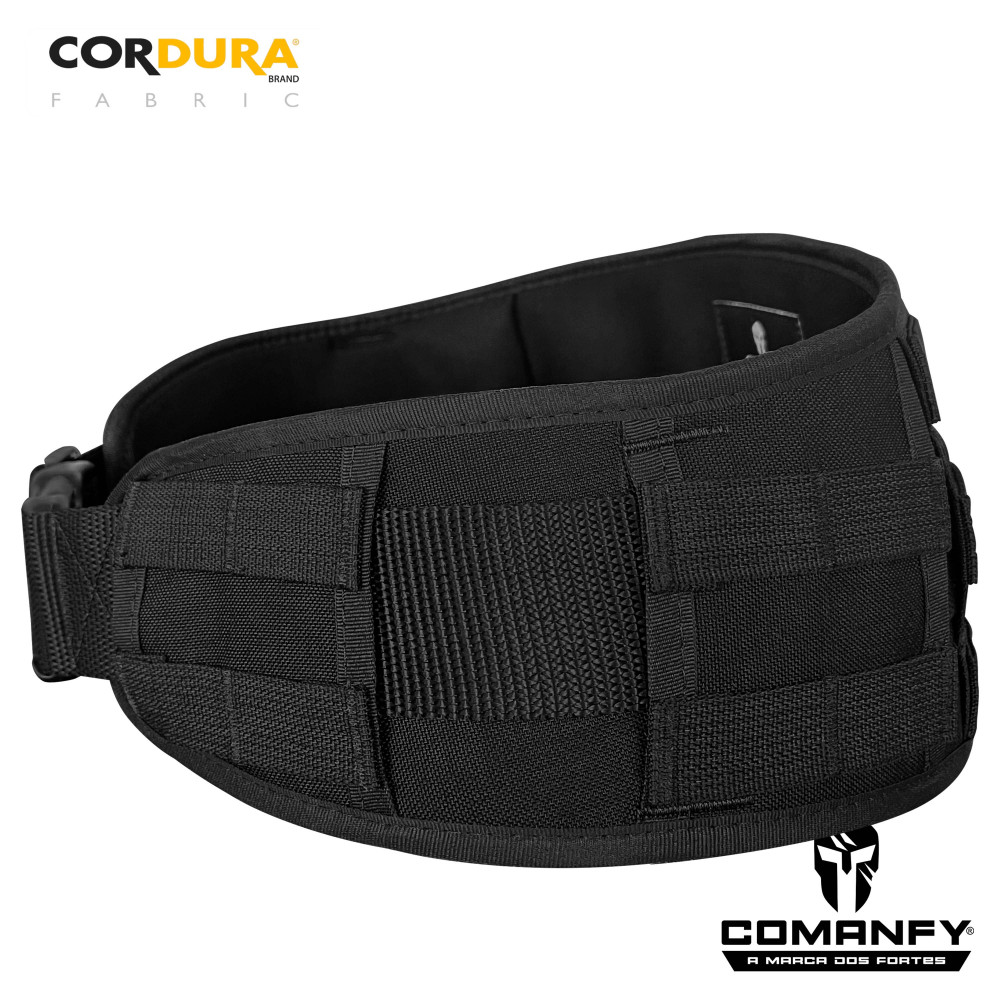 CINTO MODULAR COMANFY EM CORDURA® 1000D - PRETO CINTO MODULAR COMANFY EM CORDURA® 1000D - PRETO