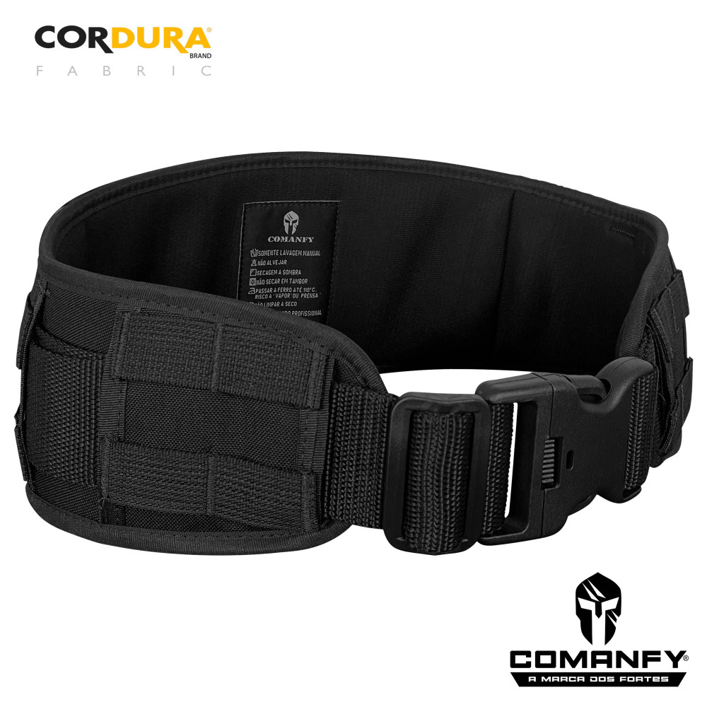 CINTO MODULAR COMANFY EM CORDURA® 1000D - PRETO CINTO MODULAR COMANFY EM CORDURA® 1000D - PRETO