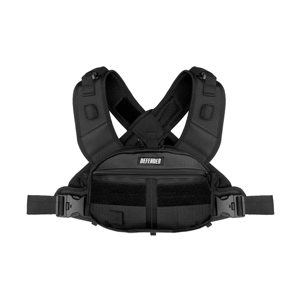 BOLSA DE PEITO DEFENDER PARA UBER EATS 99 POP C/ PORTA DOCUMENTOS EM RIPSTOP - PRETO BOLSA DE PEITO DEFENDER PARA UBER EATS 99 POP C/ PORTA DOCUMENTOS EM RIPSTOP - PRETO