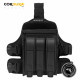 BORNAL DE PERNA TRIPLO C/ PORTA ID EM RIPSTOP - PRETO BORNAL DE PERNA TRIPLO C/ PORTA ID EM RIPSTOP - PRETO